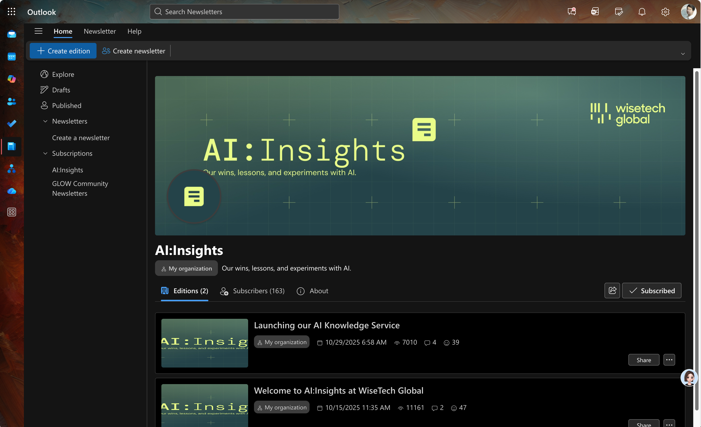 AI Insights Dashboard